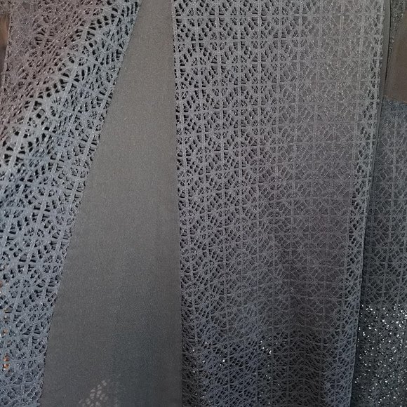 TEMPERLEY BLACK PRAIRIE DRESS Guipure lace dress. - Picture 5 of 9